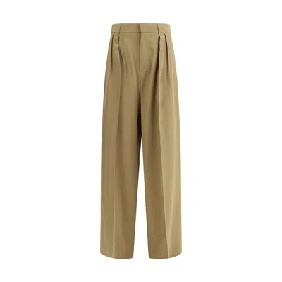 Petar Petrov Silk Pants In Brown