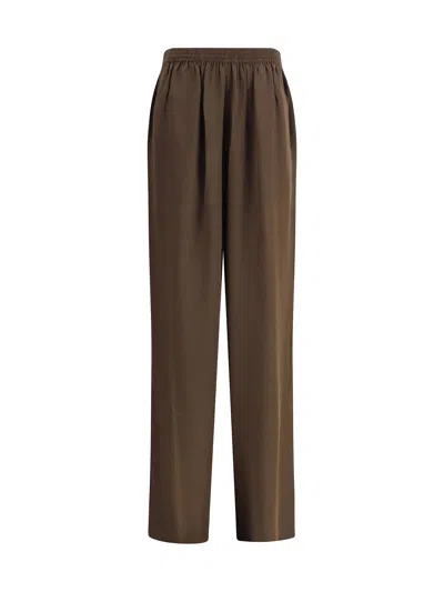 PETAR PETROV SILK WIDE LEG PANTS