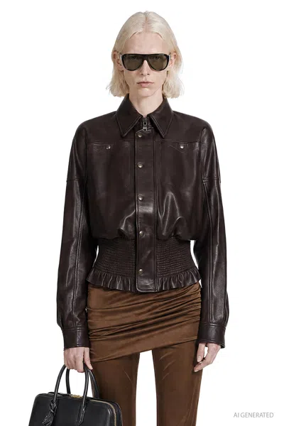 Petar Petrov Soft Tension Jacket In Brown