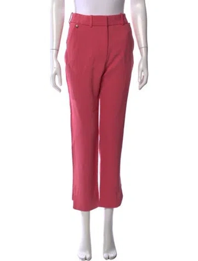 Pre-owned Petar Petrov Straight Leg Pants In Pink