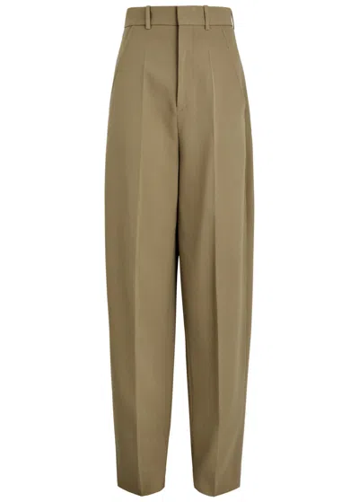 Petar Petrov The Professional Stretch-wool Trousers In Khaki