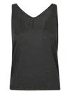 Petar Petrov V-neck Top In Gray
