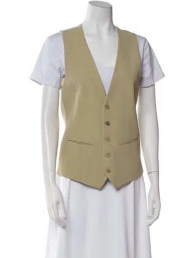 Pre-owned Petar Petrov Vest In Neutral