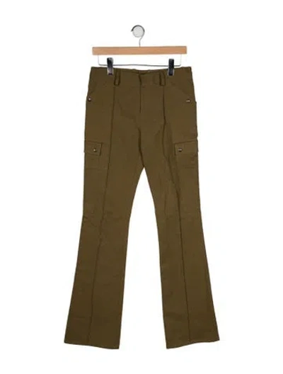 Pre-owned Petar Petrov Wide Leg Pants In Green