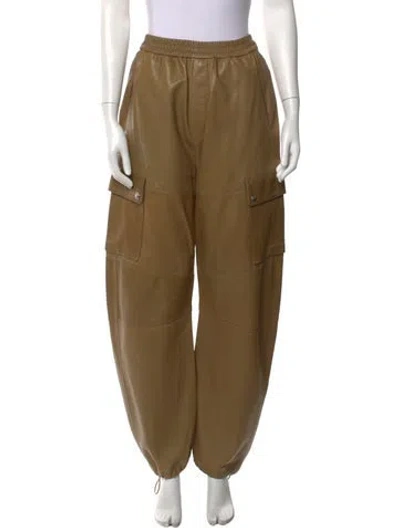 Pre-owned Petar Petrov Wide Leg Pants In Green