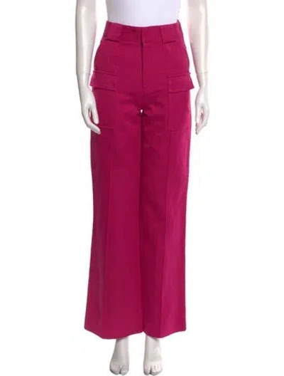 Pre-owned Petar Petrov Wide Leg Pants In Pink