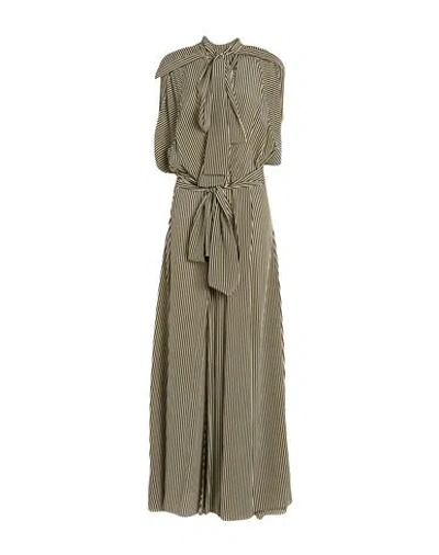 Petar Petrov Woman Maxi Dress Beige Size 6 Silk In Sand
