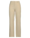 Petar Petrov Woman Pants Beige Size 8 Virgin Wool, Viscose In Beige