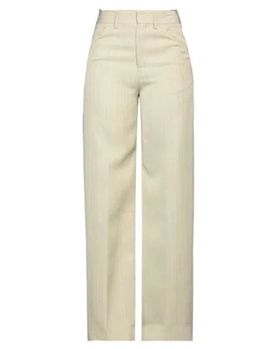 Petar Petrov Woman Pants Sand Size 6 Viscose, Silk