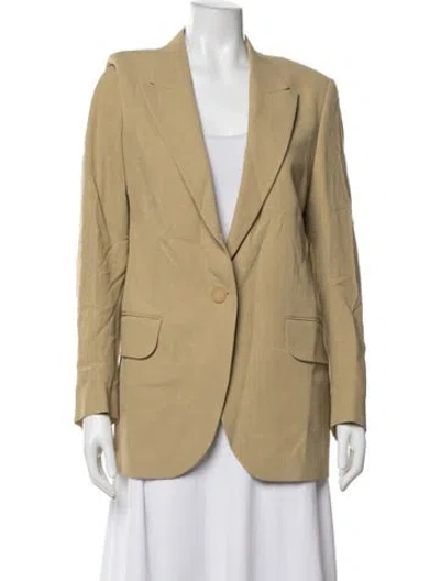 Pre-owned Petar Petrov Wool Blazer In Neutrals