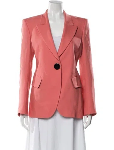 Pre-owned Petar Petrov Wool Blazer In Pink
