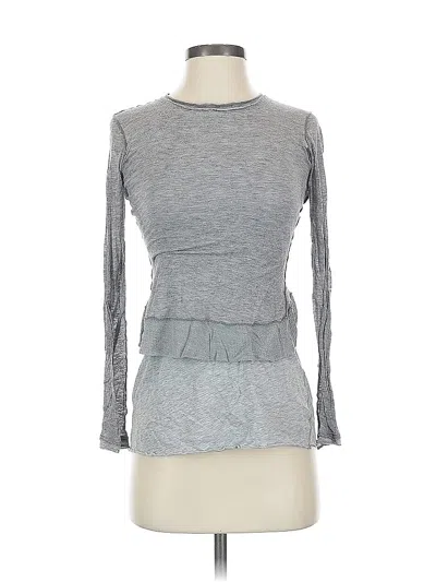 Pre-owned Pete 3/4 Sleeve T-shirt In Gray