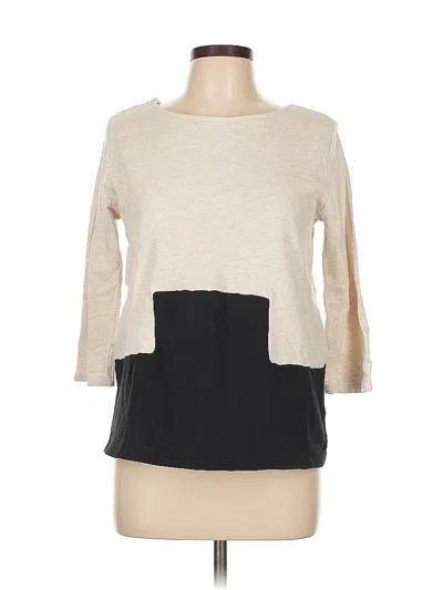 Pre-owned Pete 3/4 Sleeve T-shirt In White