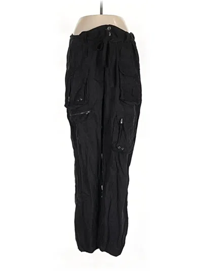 Pre-owned Pete & Greta Johnny Was Cargo Pants In Black