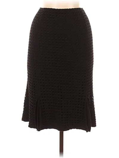 Pre-owned Pete Formal Skirt In Black