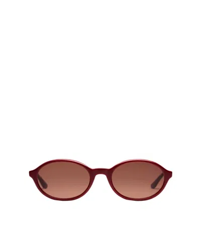 Peter And May Bordeaux Red It's A Girl Sun Sunglasses In Brown