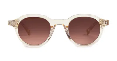 Peter And May Sunglasses In Beige