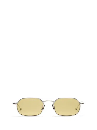 Peter And May Sunglasses In Brushed Silver
