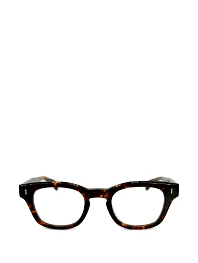 Peter And May Superdream Square-frame Glasses In Brown