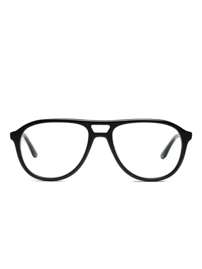 Peter & May Walk Acetate Pilot-frame Glasses In Black