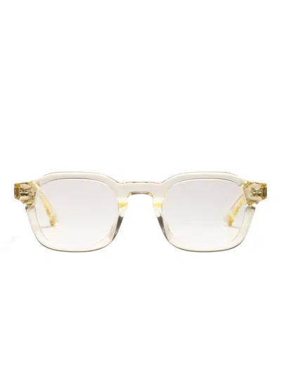 Peter & May Walk Hero Square-frame Sunglasses In White