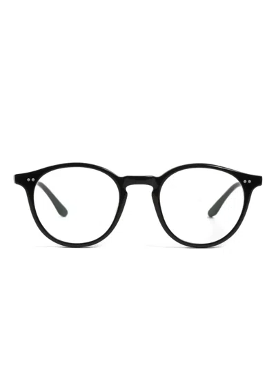 Peter & May Walk Herold Round-frame Sunglasses In Black