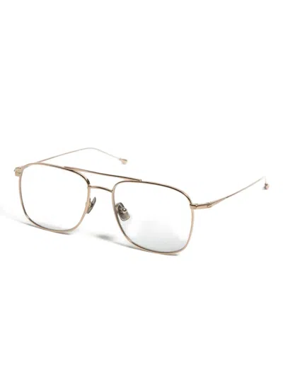 Peter & May Walk Michel Square-frame Glasses In Gold