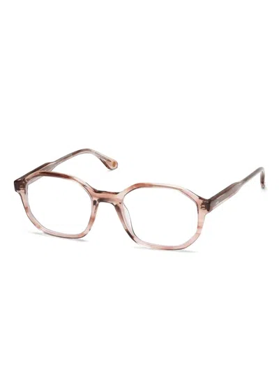 Peter & May Walk Rectangle-frame Glasses In Neutral