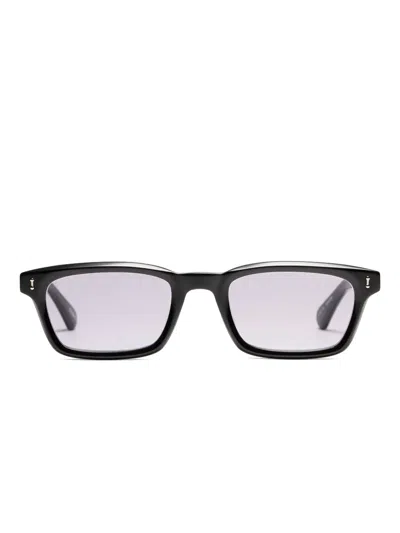 Peter & May Walk Rectangle-frame Sunglasses In Black