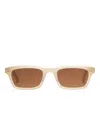Peter & May Walk Rectangle-frame Sunglasses In Neutral