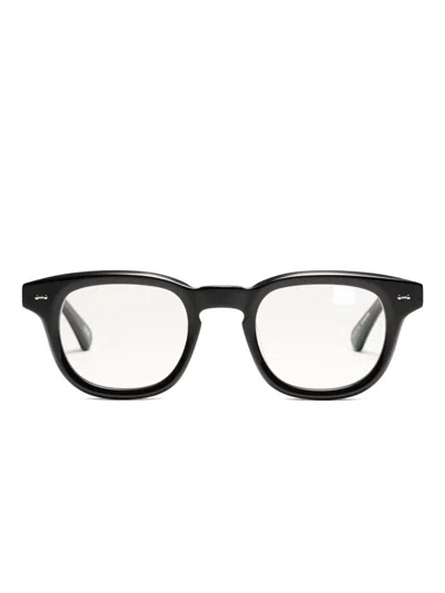 Peter & May Walk Round-frame Glasses In Black