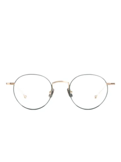 Peter & May Walk Round-frame Glasses In Green