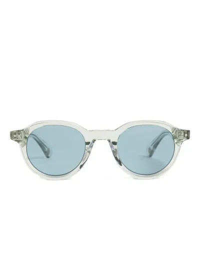 Peter & May Walk Round-frame Sunglasses In White