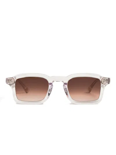 Peter & May Walk S95 Square-frame Sunglasses In White