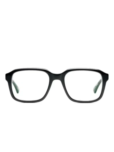 Peter & May Walk Square-frame Glasses In Black