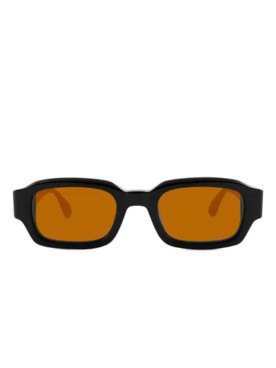 Peter & May Walk Square-frame Sunglasses In Black