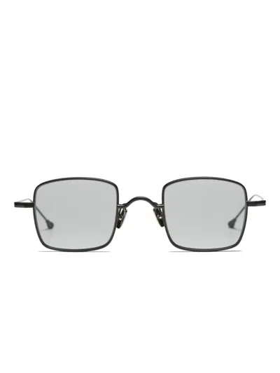 Peter & May Walk Tt13 Petit Animal Rectangle-frame Sunglasses In Black