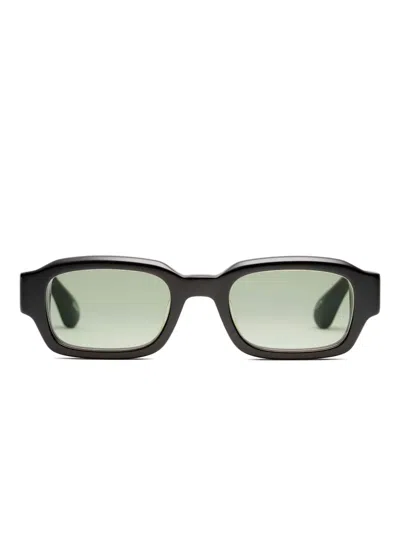 Peter & May Walk Water May Walk Rectangle-frame Sunglasses In Brown