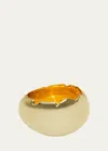 Peter Callahan Egg Cup Server In Gold