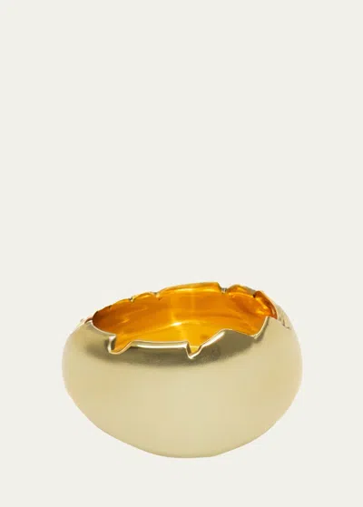 Peter Callahan Egg Cup Server In Gold