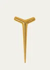 Peter Callahan Gold Metal Chicken Bone Server In Gold