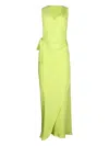 Peter Cohen Adventure Wrap Maxi Dress In Green