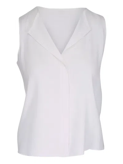 Peter Cohen Asymmetric-collar Sleeveless Top