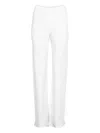 Peter Cohen Bias Wide-leg Trousers In White
