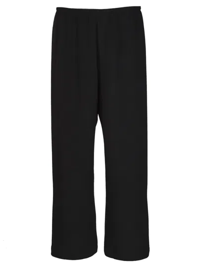 Peter Cohen Cropped Pull-on Trouser In Black
