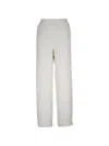 Peter Cohen Elasticated Trousers In White