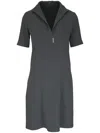 Peter Cohen Linen-blend T-shirt Dress In Grey