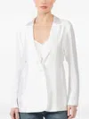 Peter Cohen Note Single-button Jacket In White