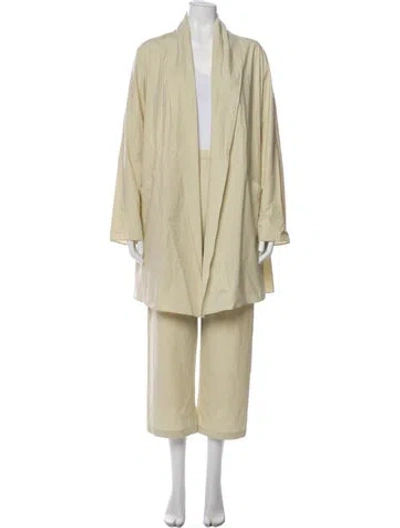 Pre-owned Peter Cohen Pant Set In Neutral