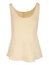 Peter Cohen Scoop-neck Sleeveless Top